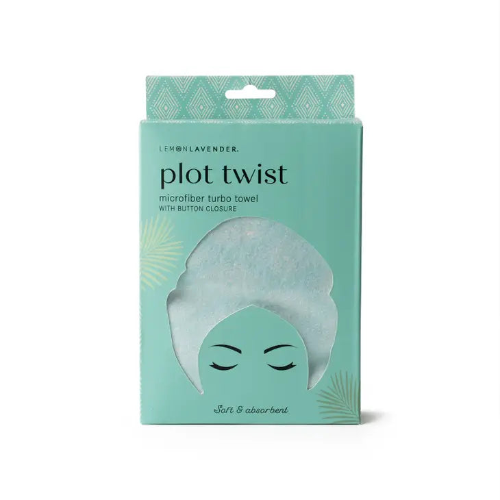 Lemon Lavender + Plot Twist Turbo Towel