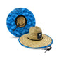 Freshwater Fish Straw Hat - Flo Blue