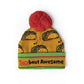 Two Left Feet Kid’s Pom Hats