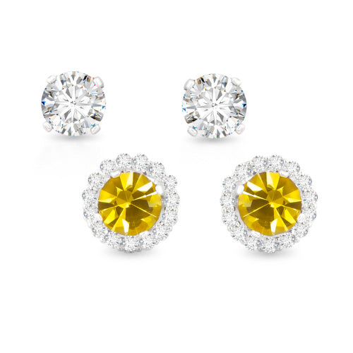 Amanda Blu + Birthstone Stud Earrings