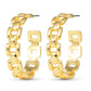 Amanda Blu + Gold Zoe Polished Huggie Earrings