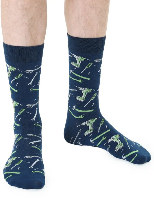 Tool Mens Bamboo Crew Socks