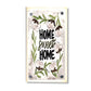 Cotton Wreath Home Sweet Home Happy Block