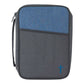BIB COV CROSS TWO TONE BLK/BLU LRG POLY