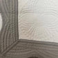 White/Gray Monogram Quilts