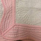 White/Pink Monogram Quilts