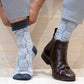 Men's Bulldog Face Socks One Size