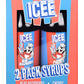 Iscream - Icee Blue Raspberry & Cherry Syrup Gift Set