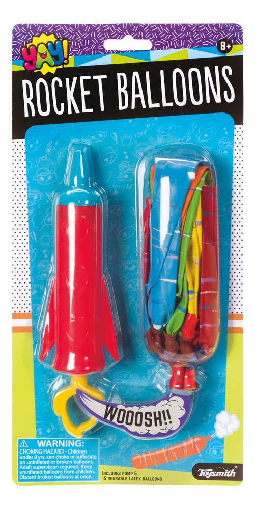 Toysmith - Yay! Rocket Balloons