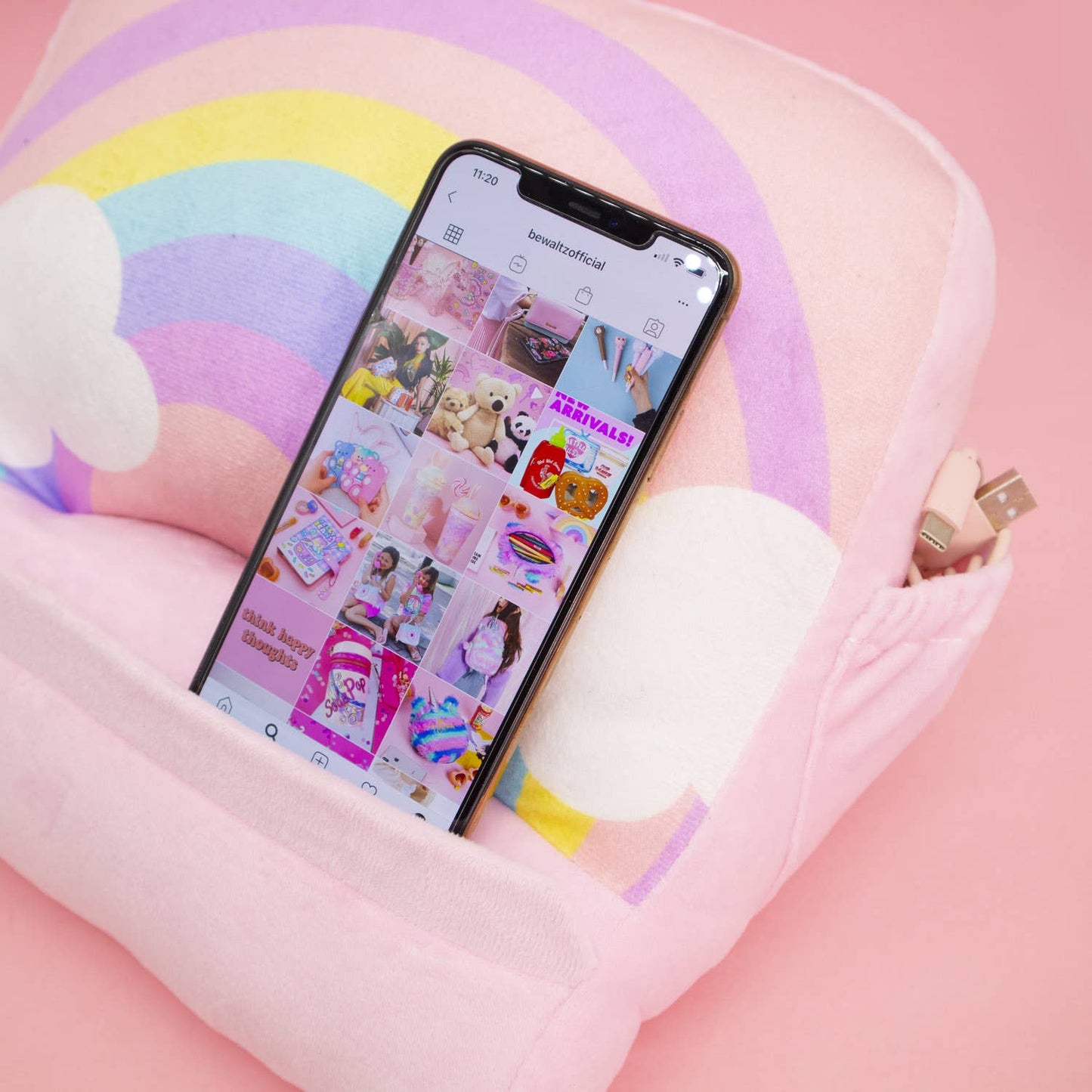 Tablet Device Stand - Rainbow