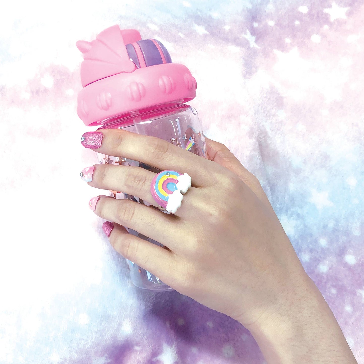Hot Focus, Inc. - Pop Glamour Nails, Unicorn