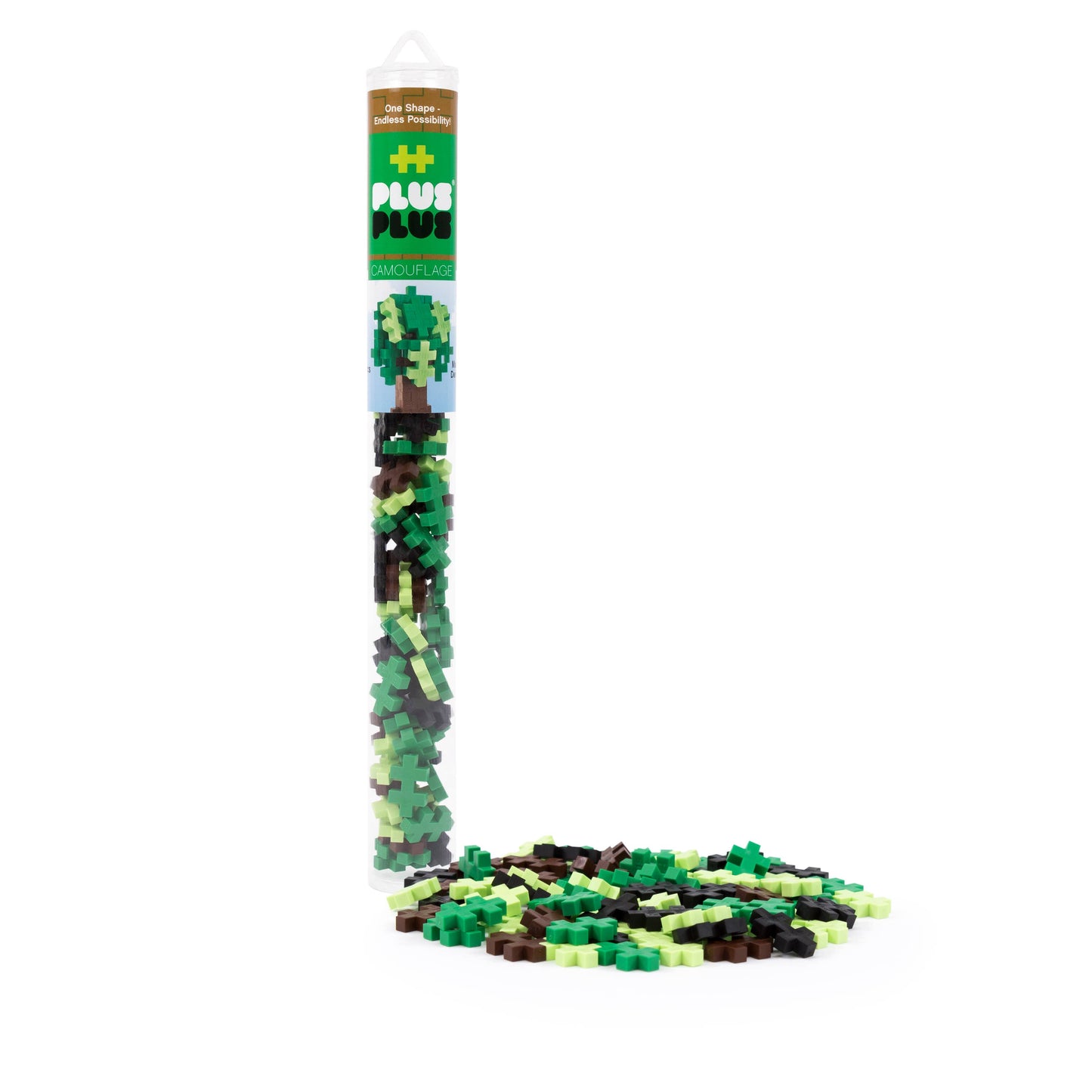 Plus-Plus USA - Tube - Camouflage Mix