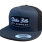 Stackin Bills Lightning 5 Panel Flat Bill Mesh Back Trucker