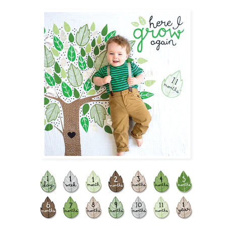 Baby’s First Year - Blanket & Card Set