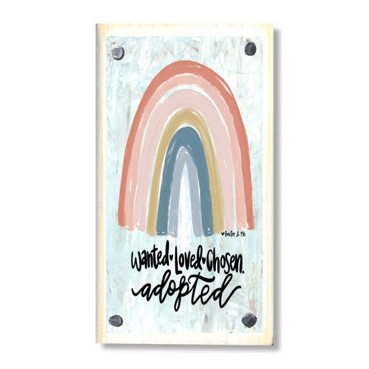 Adoption Happy Block