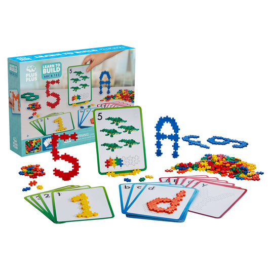 Plus-Plus USA - Learn To Build - ABC & 123