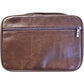 DISTRESSED LEATHER BROWN BIBLE/BOOK COVER XL