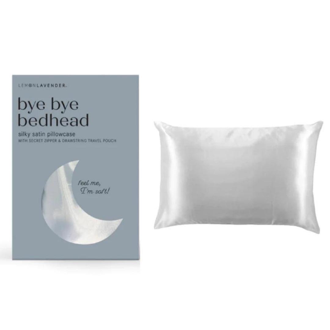 Lemon Lavender + Bye Bye Bed Head Queen Satin Pillowcases