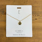 Initial E Necklace
