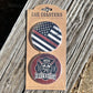 Thin Red Line Car Coaster Set