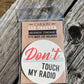 Radio Car Coaster