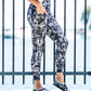 Crossover Leggings- Moonlit