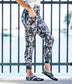 Crossover Leggings- Moonlit