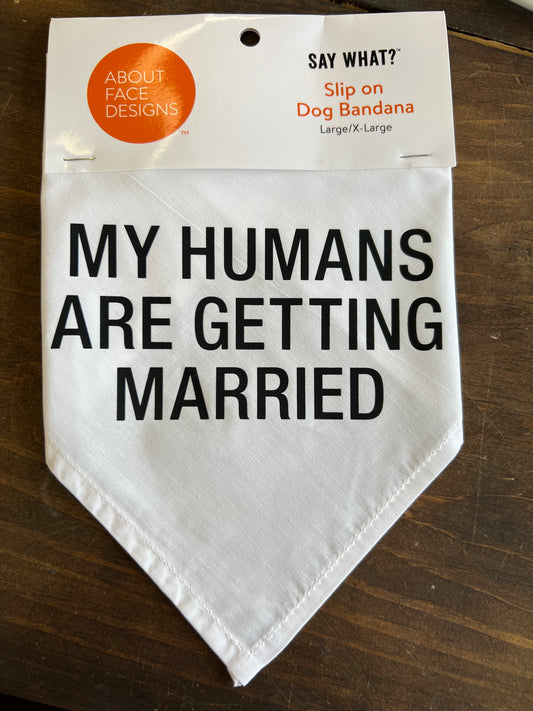 Married Dog Bandana