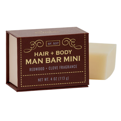 Hair & Body Mini Man Bar