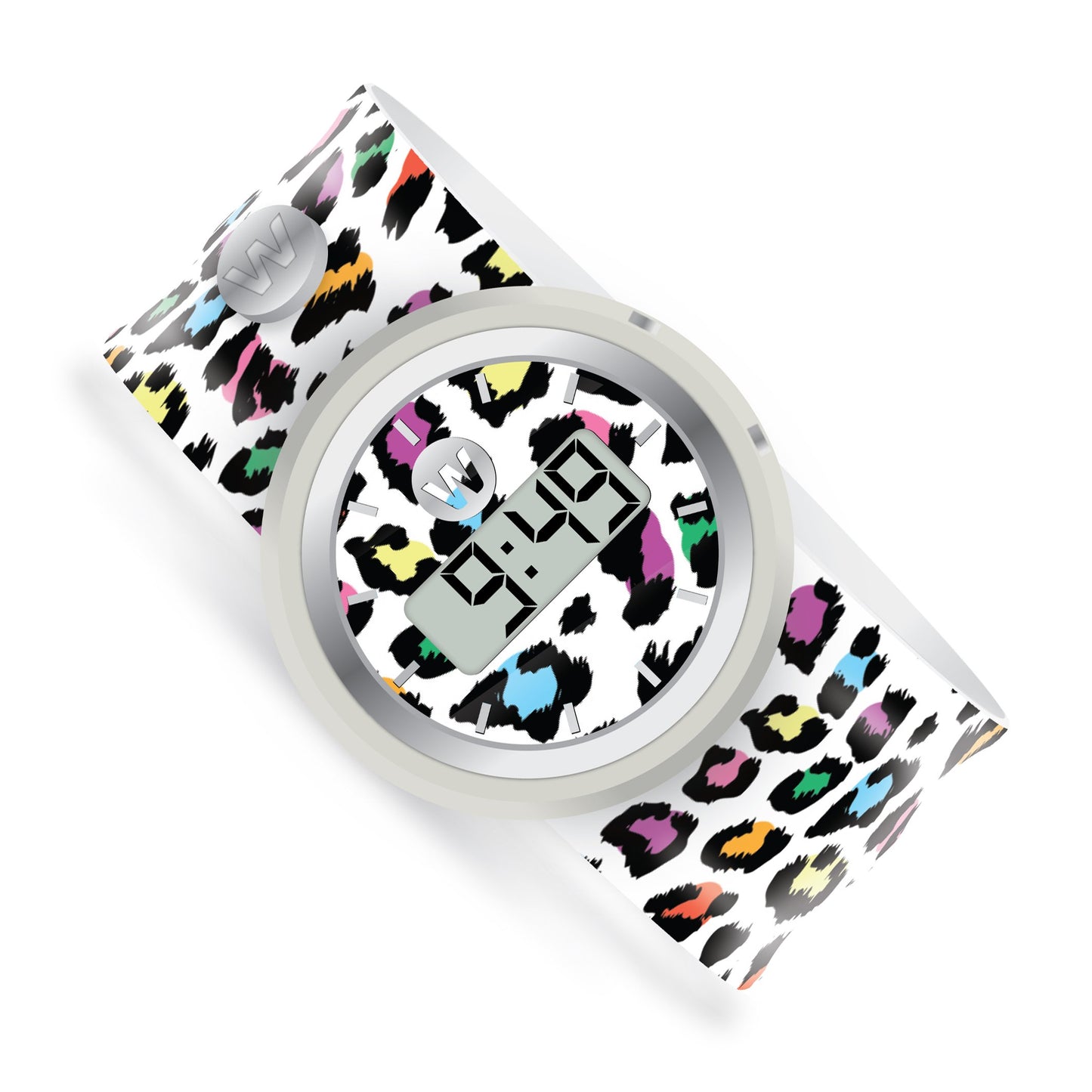 Leopard Camo Digital Slap Watch