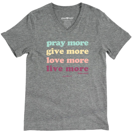 Live More Tee