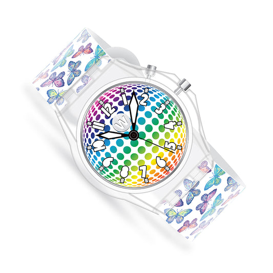 Butterfly Bash Led Light-up Watch