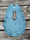 Ruffled Linen Bibs
