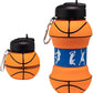 Basketball Collapsible Water Bottle