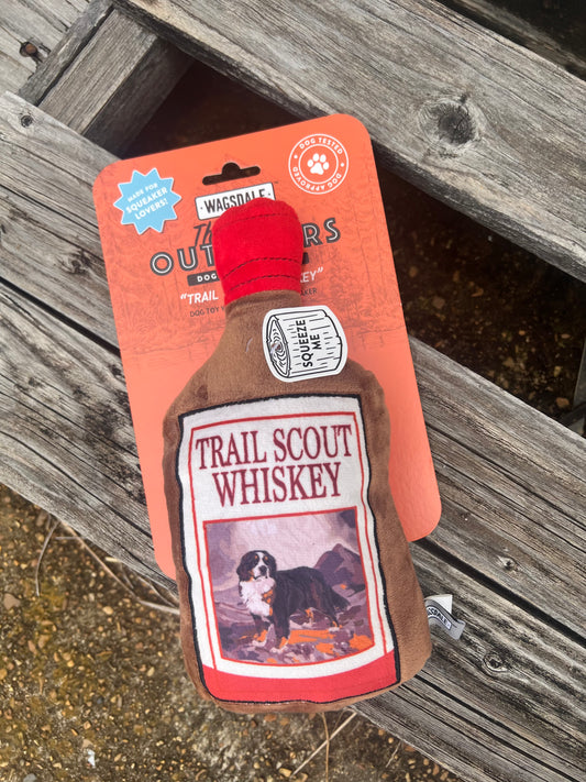 Trail Scout Whiskey Plush Dog Toy