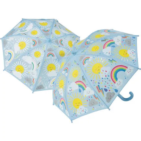 Sun and clouds Colour changing umbrella
