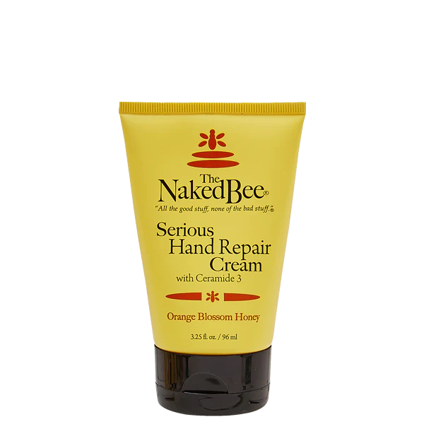 Naked Bee - 3.25 oz Serious Hand Repair Cream Orange Blossom Honey
