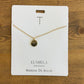 Initial T Necklace