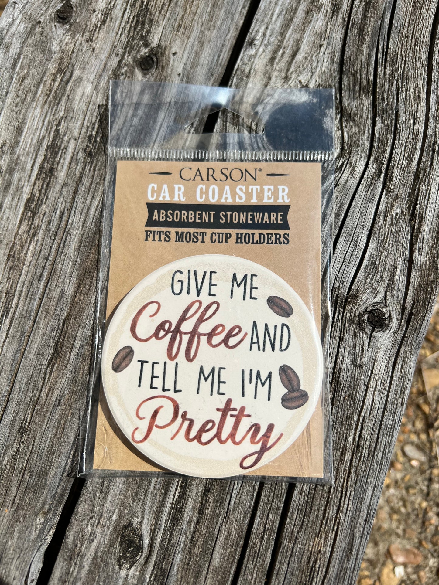 Coffee Pretty Car Coaster