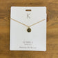 Initial K Necklace