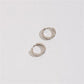 MEDIUM HUGGIE HOOP EARRINGS