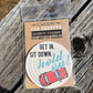 Hold On Car Coaster