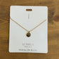 Initial I Necklace