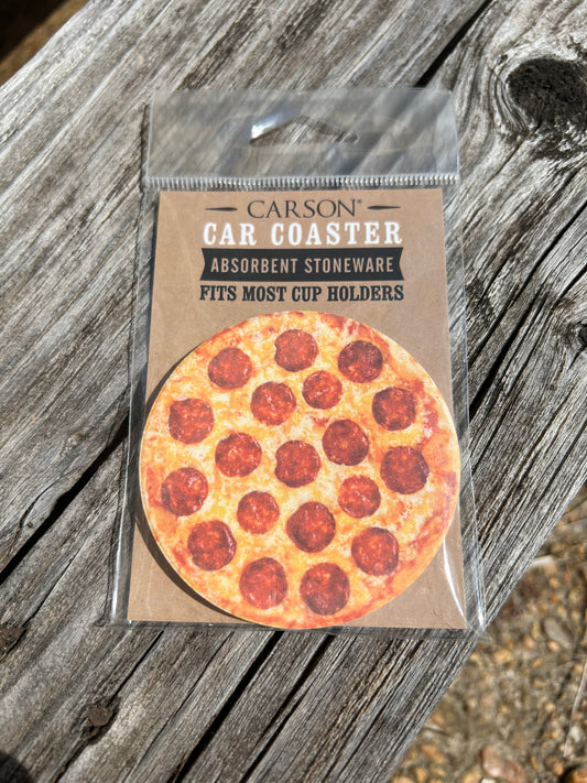 Pizza Car Coaster