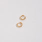 SMALL HUGGIE HOOP EARRINGS