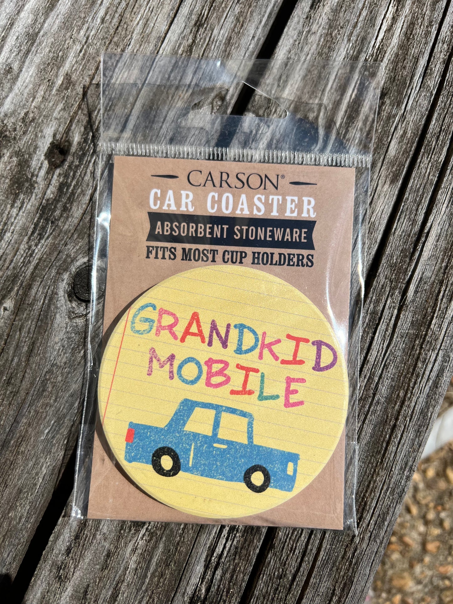Grandkid Mobile Car Coaster