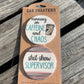 Caffeine and Chaos Car Coaster Set