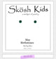 Skosh Kids + Silver Birthstone Earrings