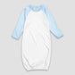 Baby Raglan Sleep Gowns with Mittens