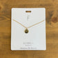 Initial F Necklace